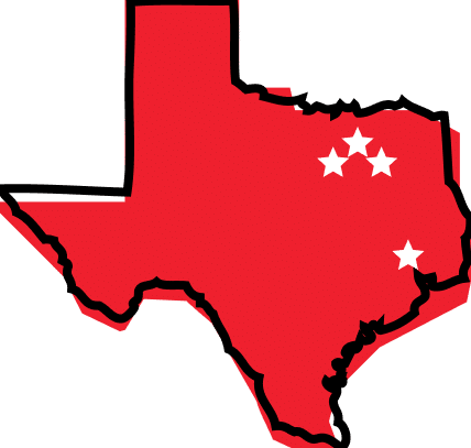 texas outline